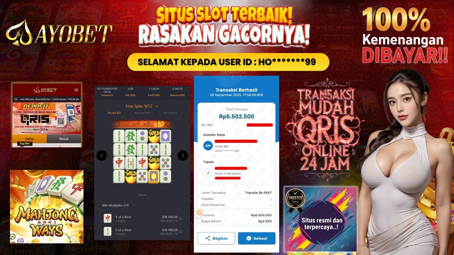 AYOBET JACKPOT SLOT MAHJONG WAYS